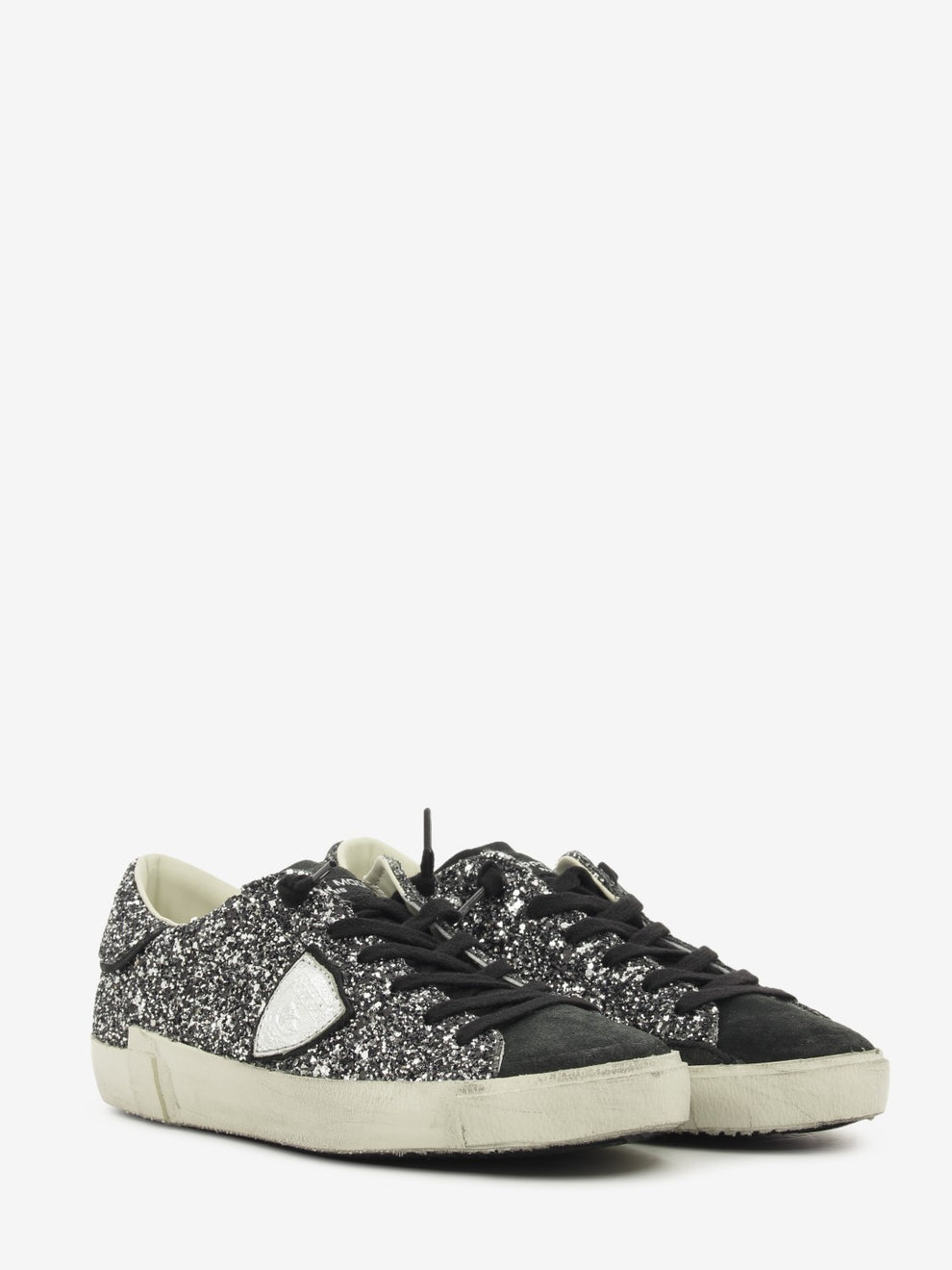 Sneakers Low PRSX glitter noir