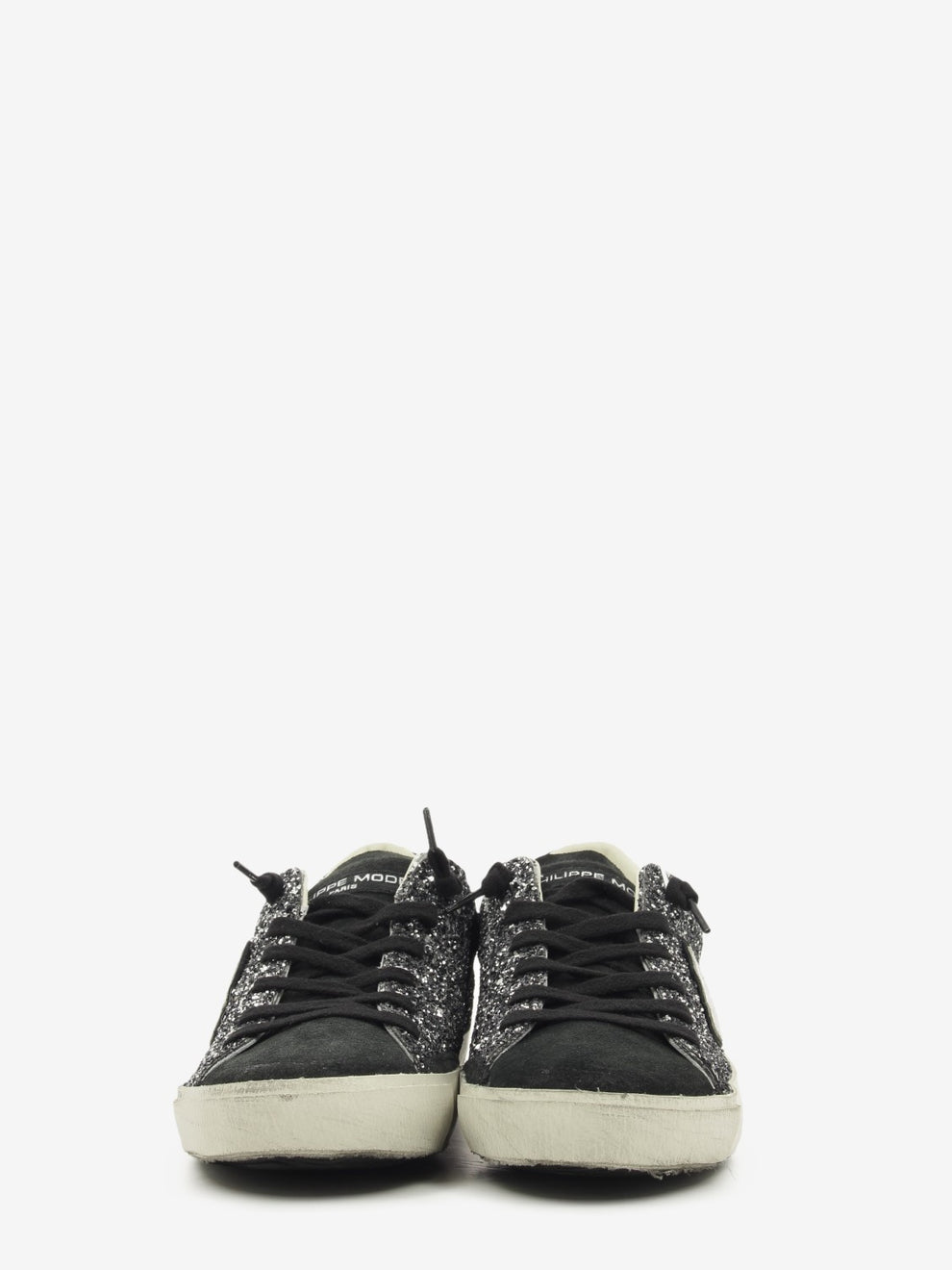 Sneakers Low PRSX glitter noir