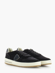 PHILIPPE MODEL - Sneakers Nice Low pony metal / noir