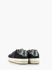 PHILIPPE MODEL - Sneakers Nice Low pony metal / noir