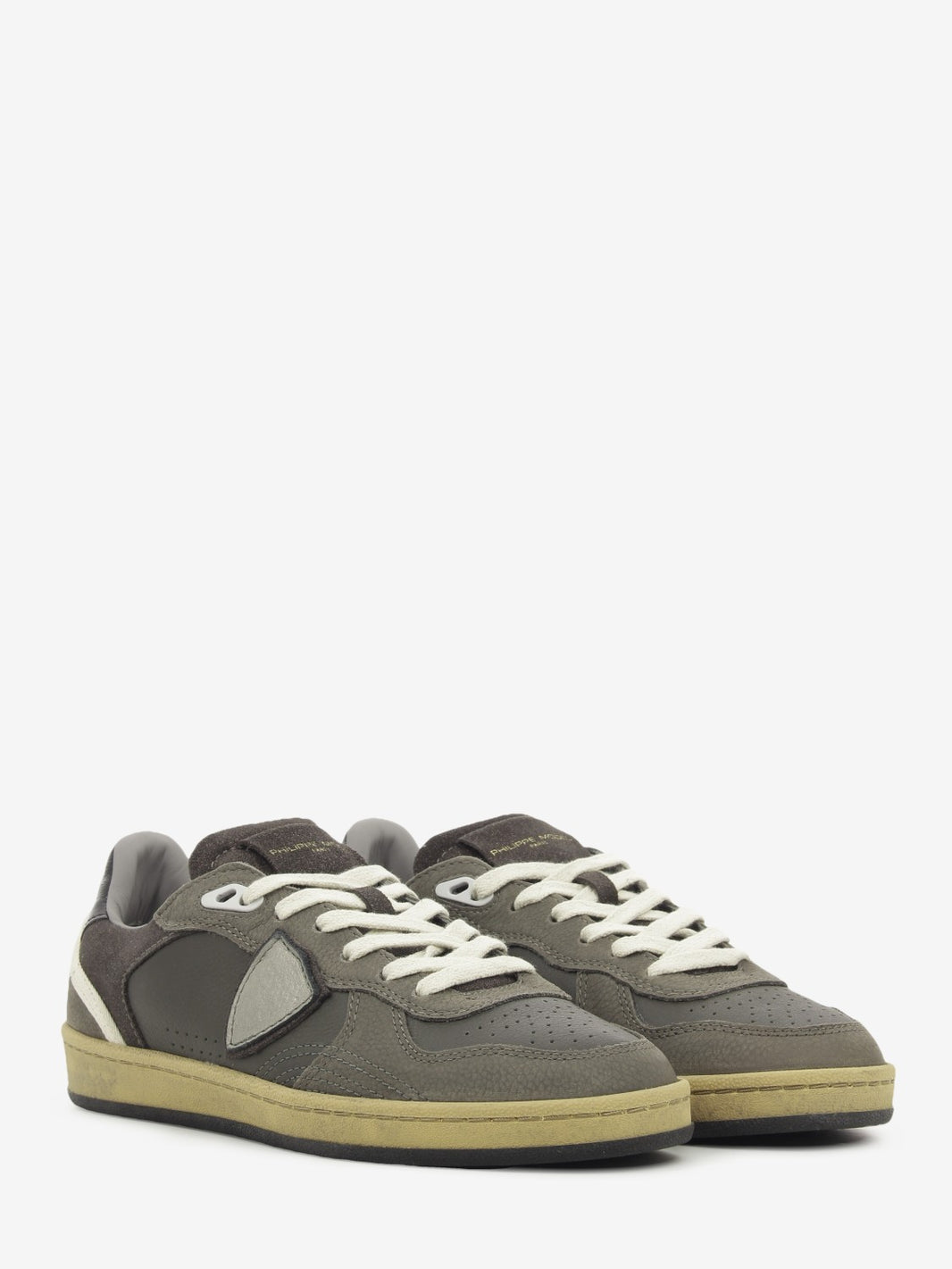 Sneakers PGAL mixage glitter brun