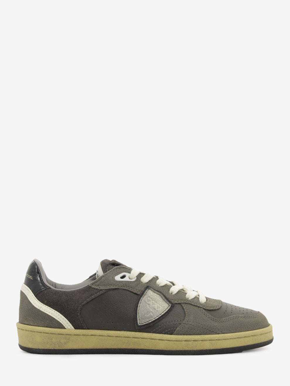 Sneakers PGAL mixage glitter brun