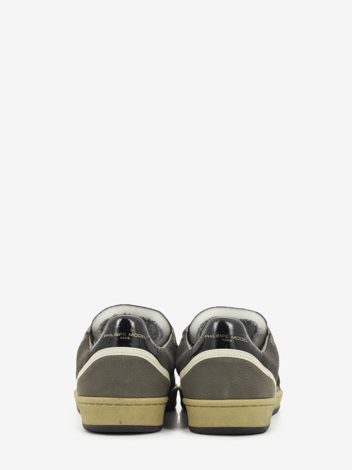 Sneakers PGAL mixage glitter brun