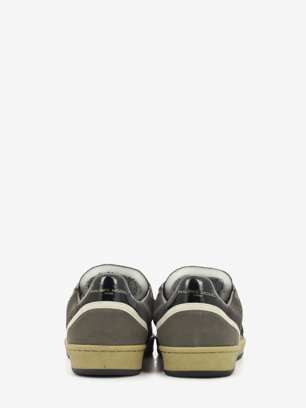 Sneakers PGAL mixage glitter brun