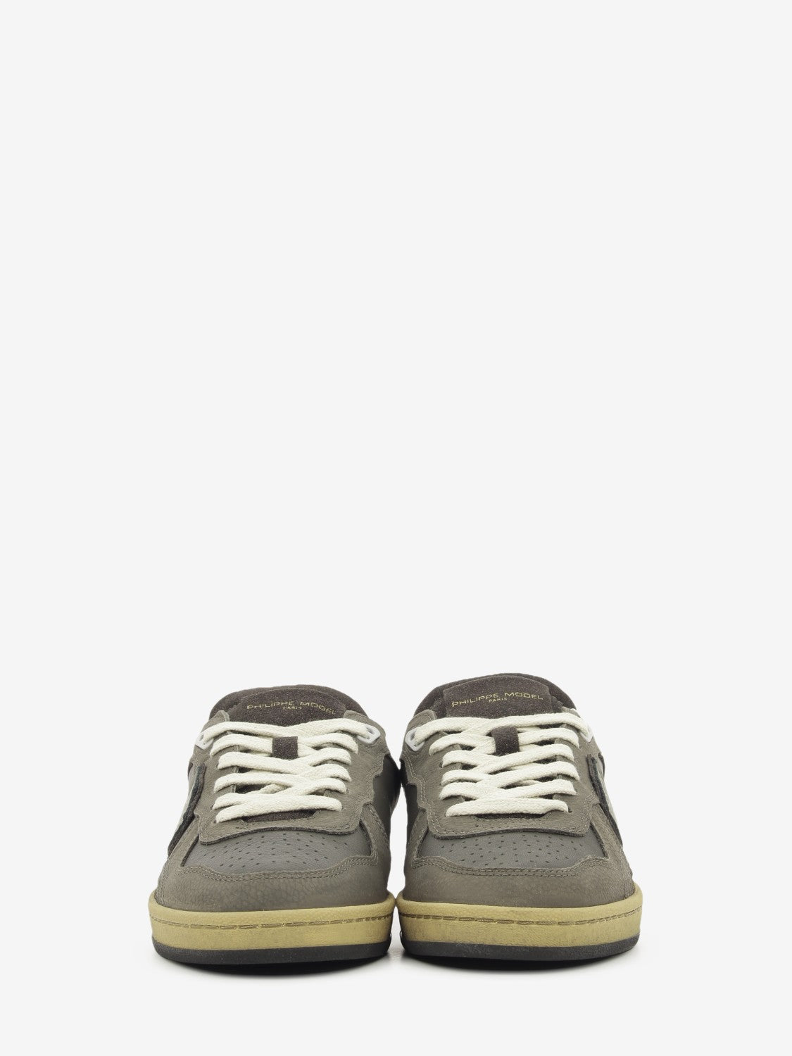 Sneakers PGAL mixage glitter brun