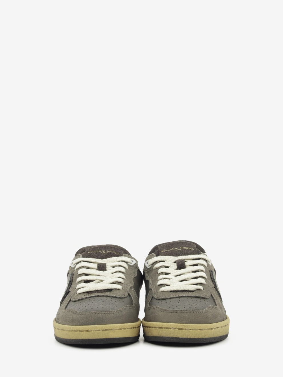 Sneakers PGAL mixage glitter brun