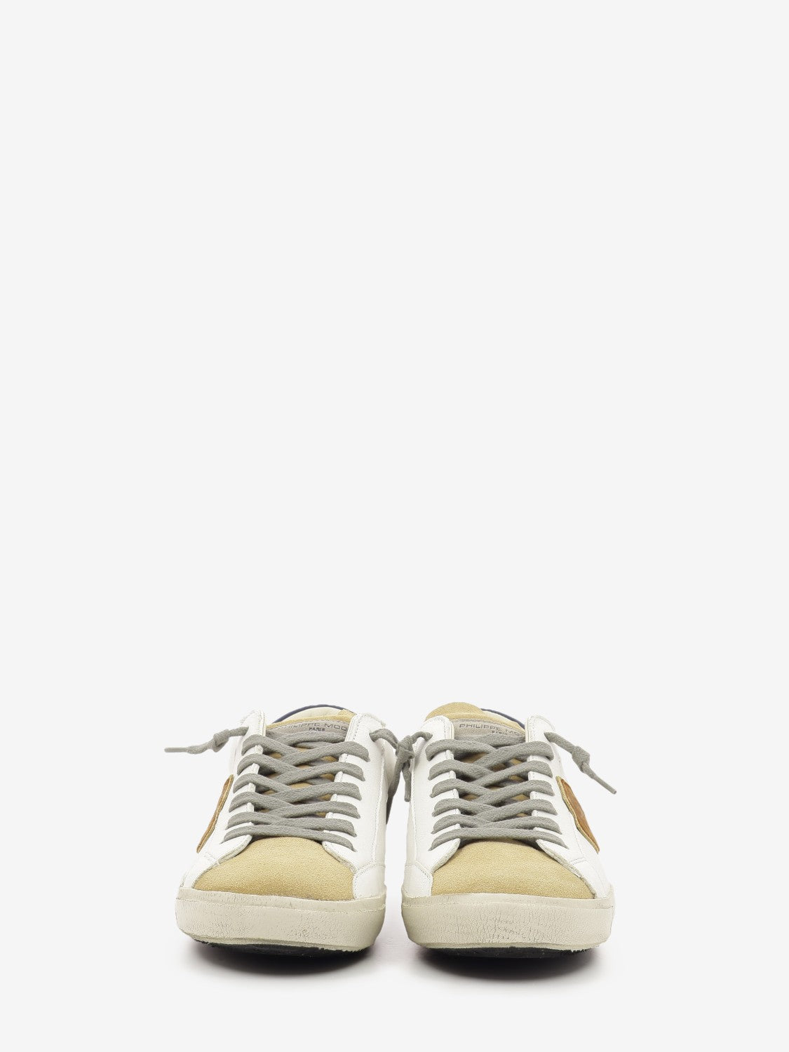 Sneakers PRSX Low vintage mixage blanc / bleu