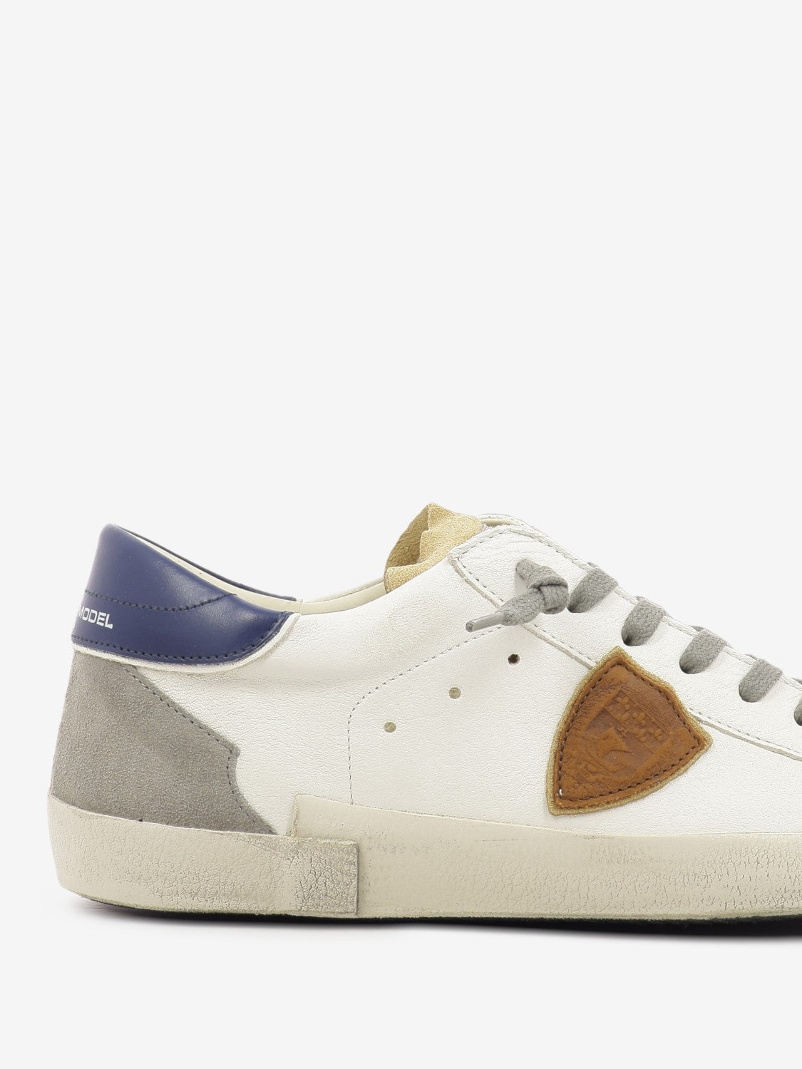 Sneakers PRSX Low vintage mixage blanc / bleu