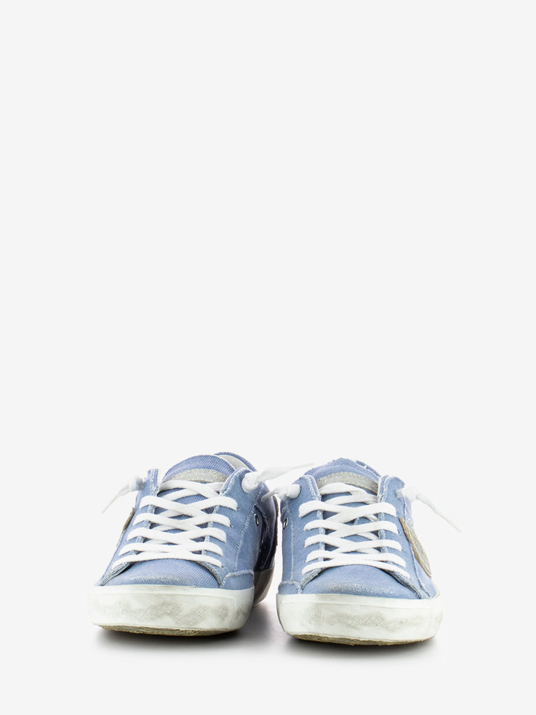 PHILIPPE MODEL - Sneakers PRSX low W denim bluette