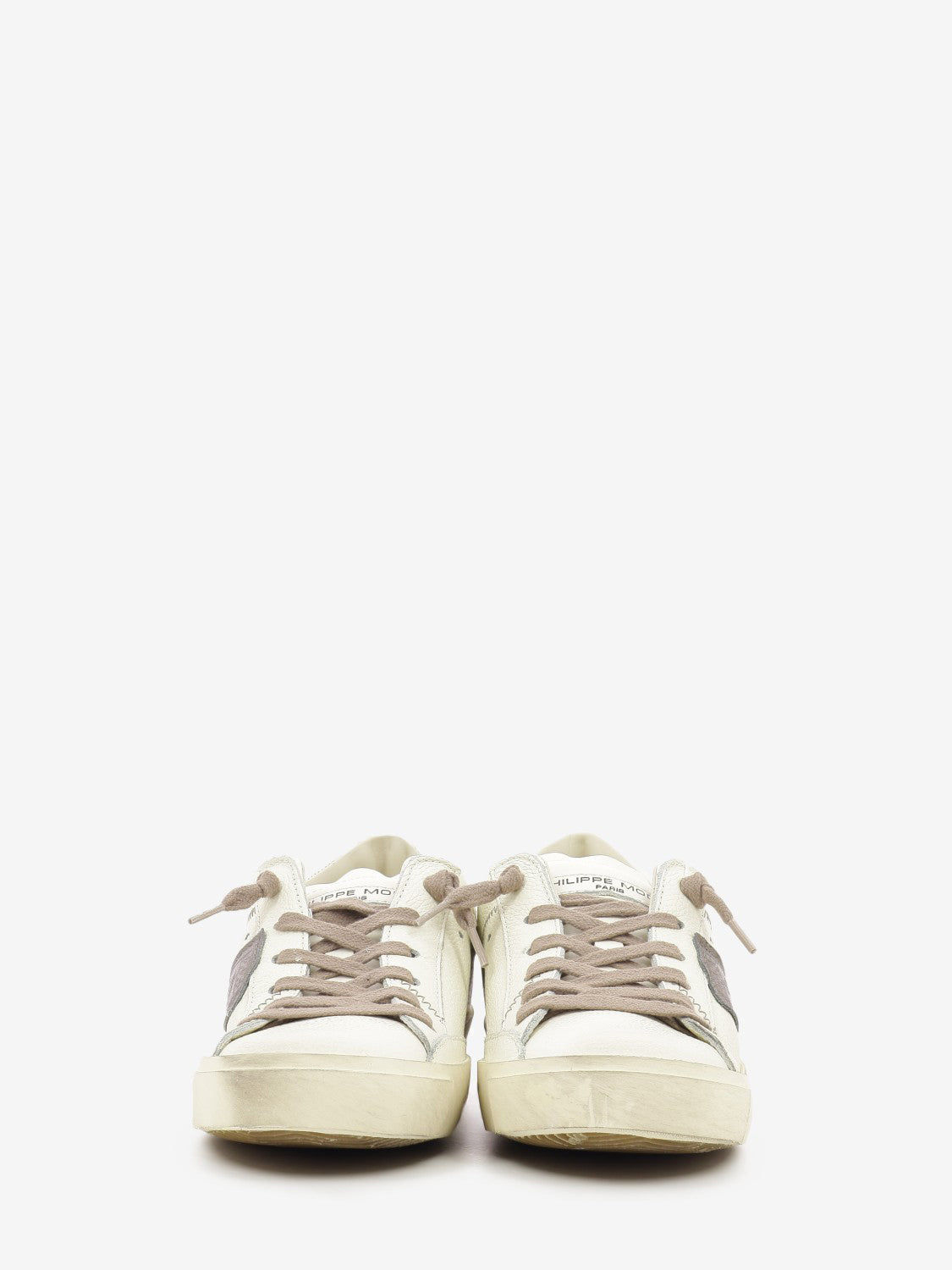 Sneakers PRSX Veau cerf / blanc