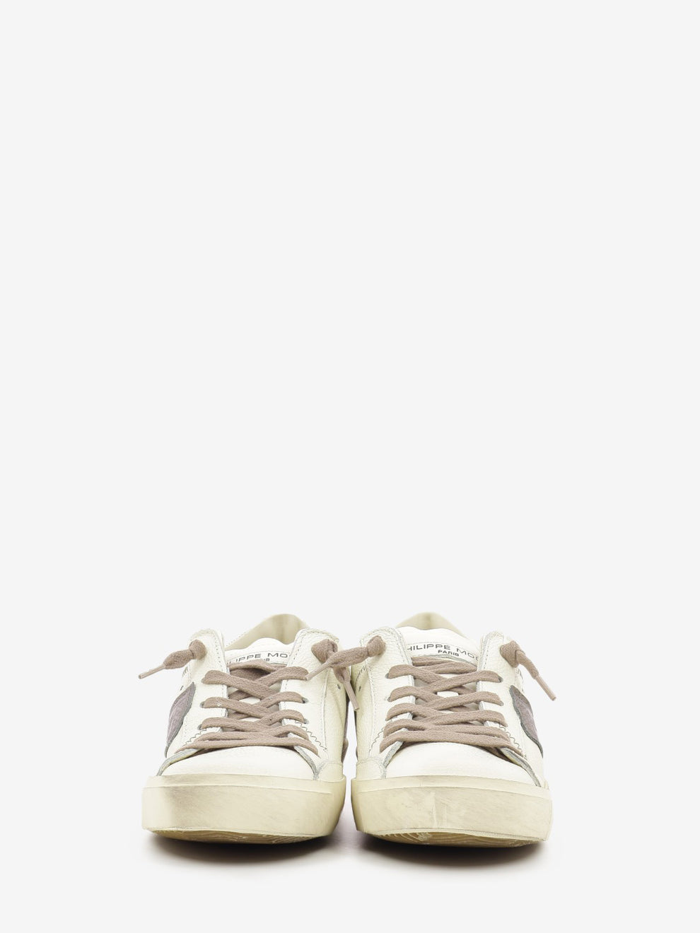 Sneakers PRSX Veau cerf / blanc