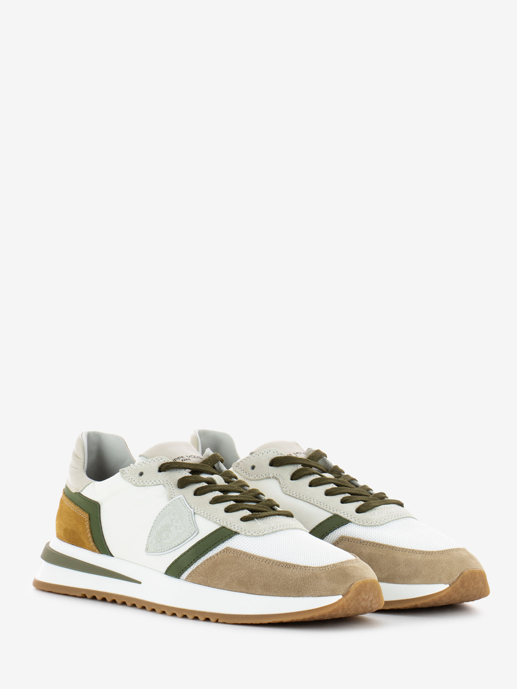 Tropez 2.1 low man mondial pop blanc / vert