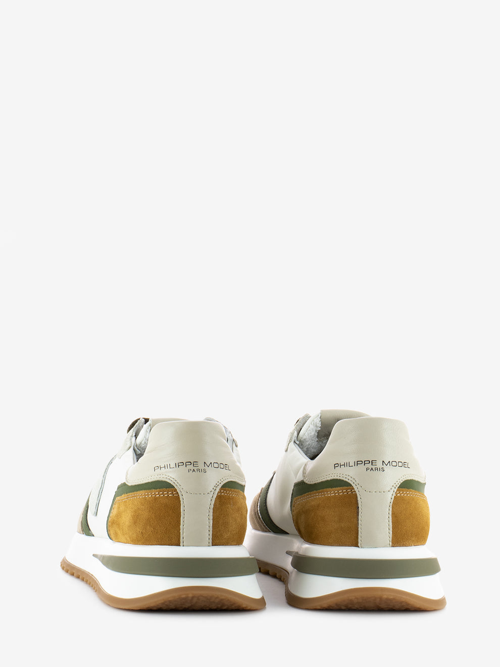 Tropez 2.1 low man mondo pop blanc / vert