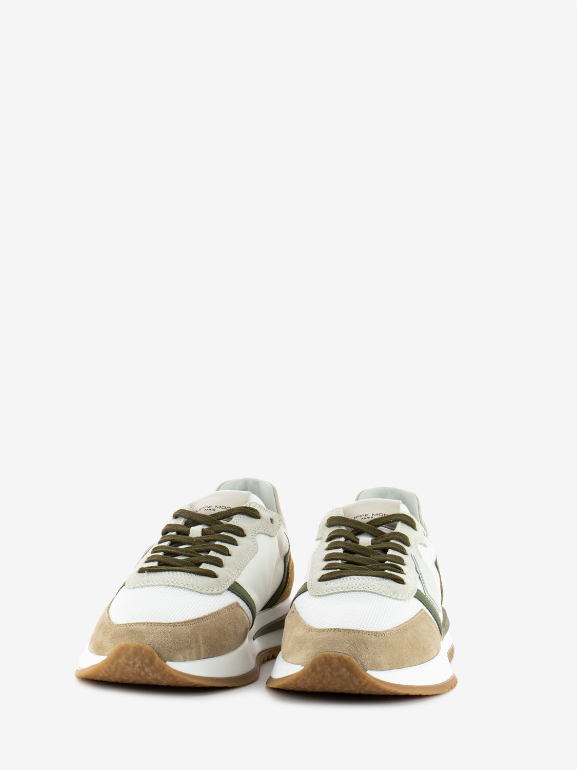 Tropez 2.1 low man mondo pop blanc / vert