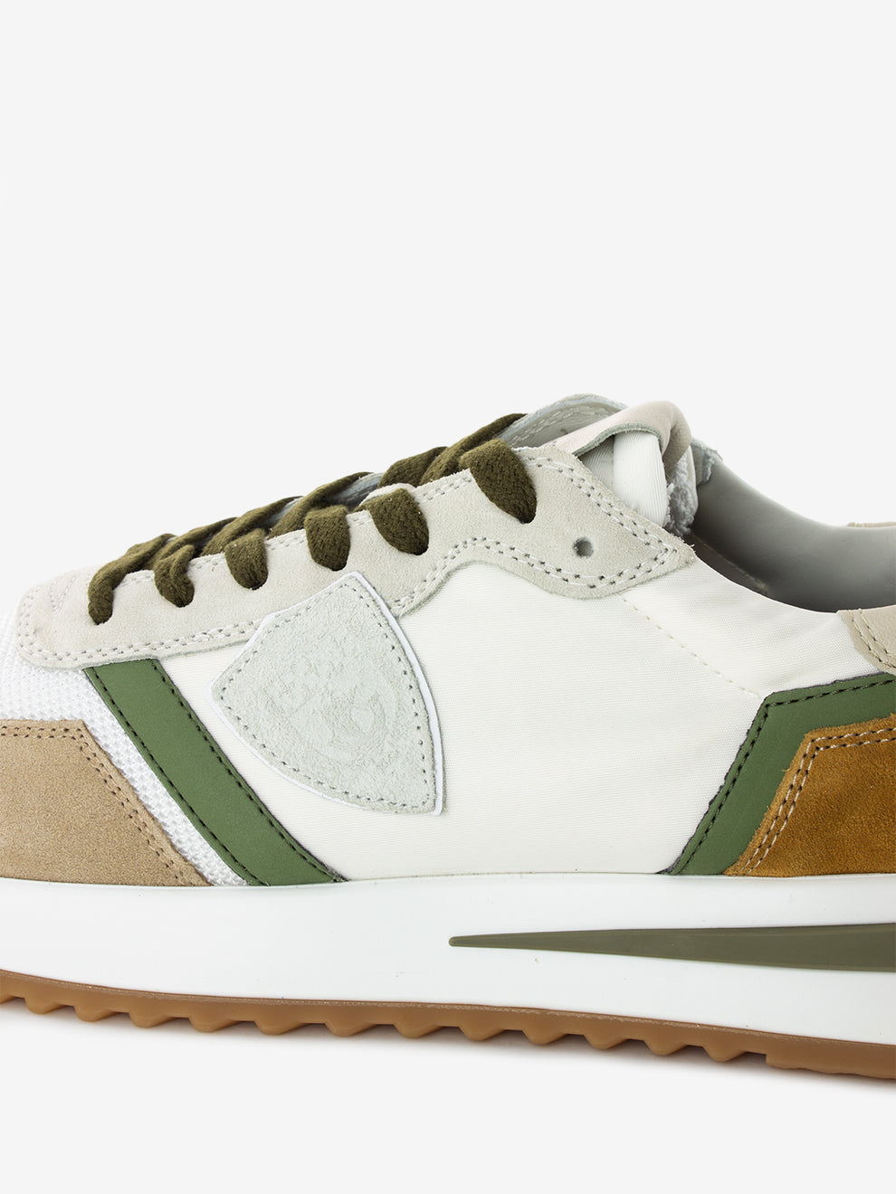 Tropez 2.1 low man mondo pop blanc / vert