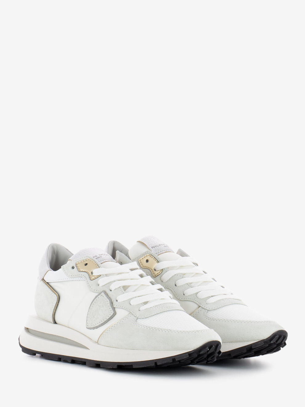 Tropez Haute low woman white / silver