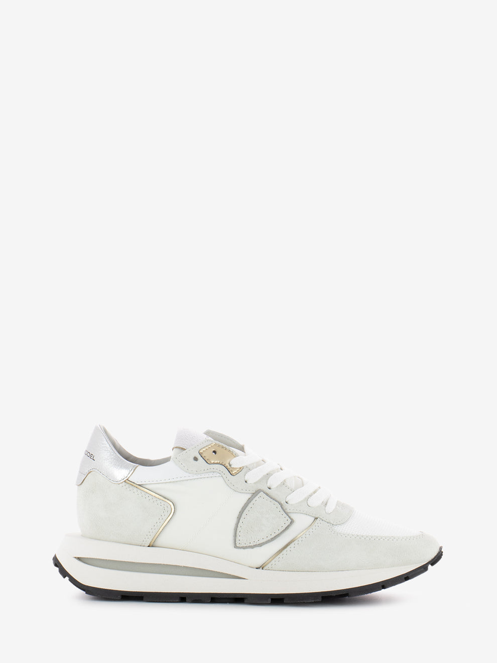 Tropez Haute low woman white / silver