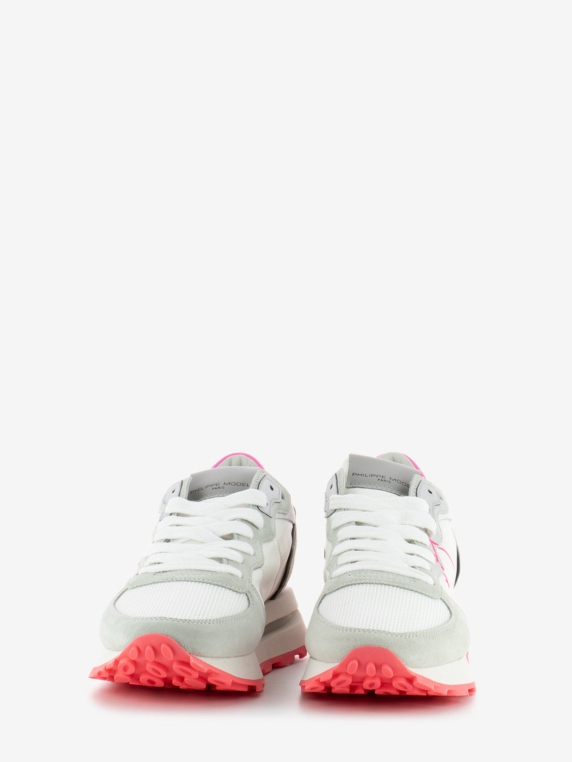 Tropez Haute low woman bianco / fuxia
