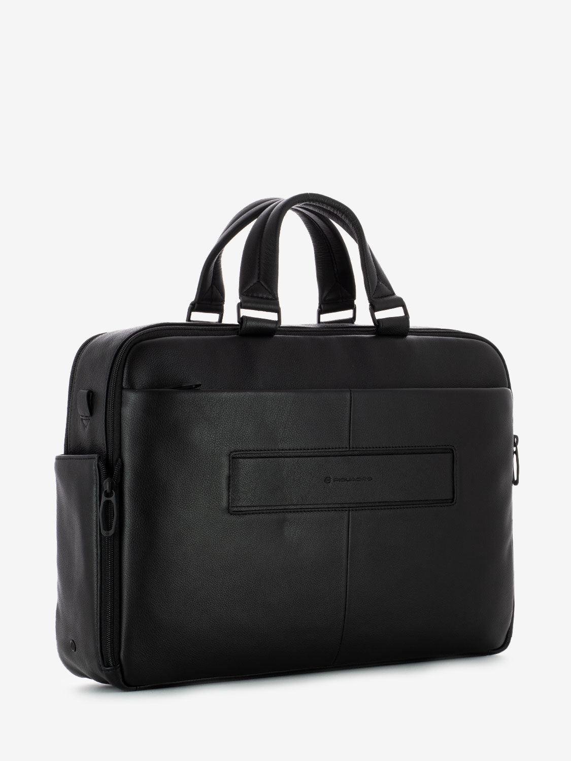 BLACK LEATHER PC AND IPAD®PRO 12;9 BAG CA6026W137_N