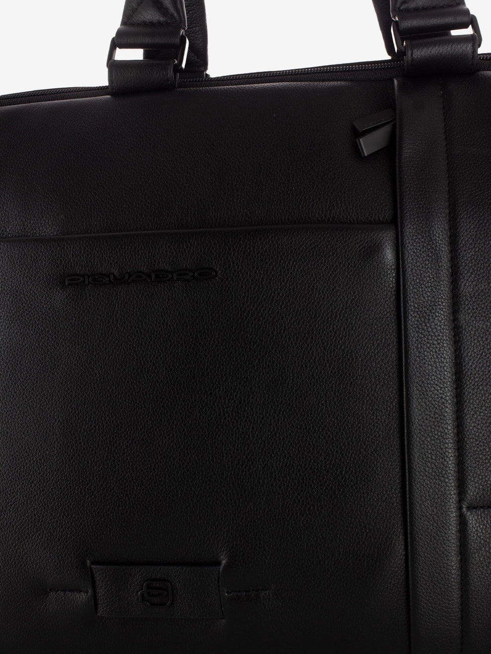 BLACK LEATHER PC AND IPAD®PRO 12;9 BAG CA6026W137_N