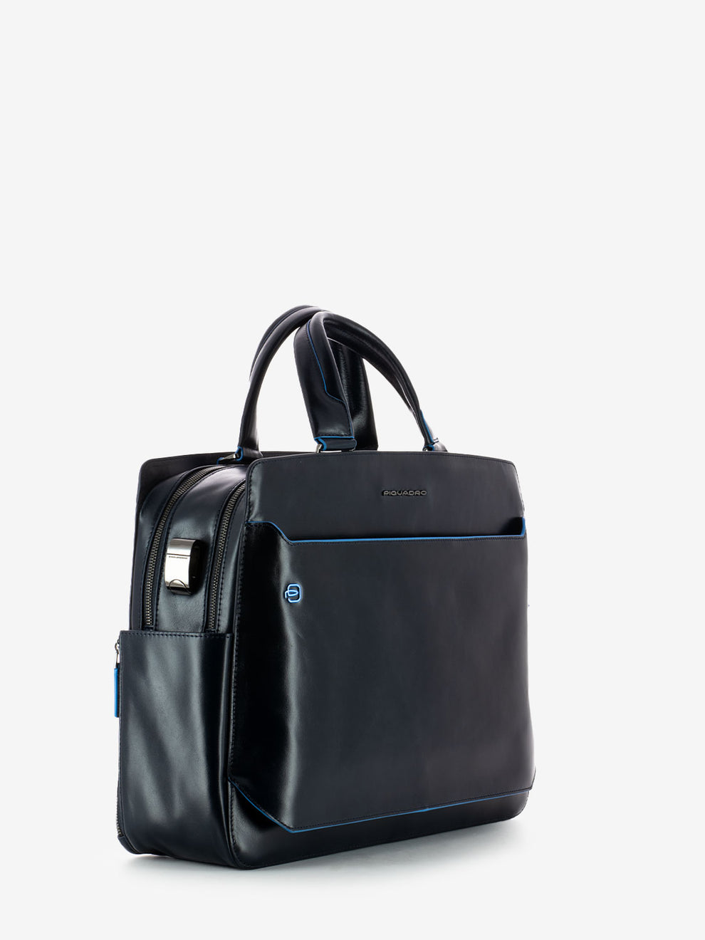 15.6'' laptop bag with two blue handles