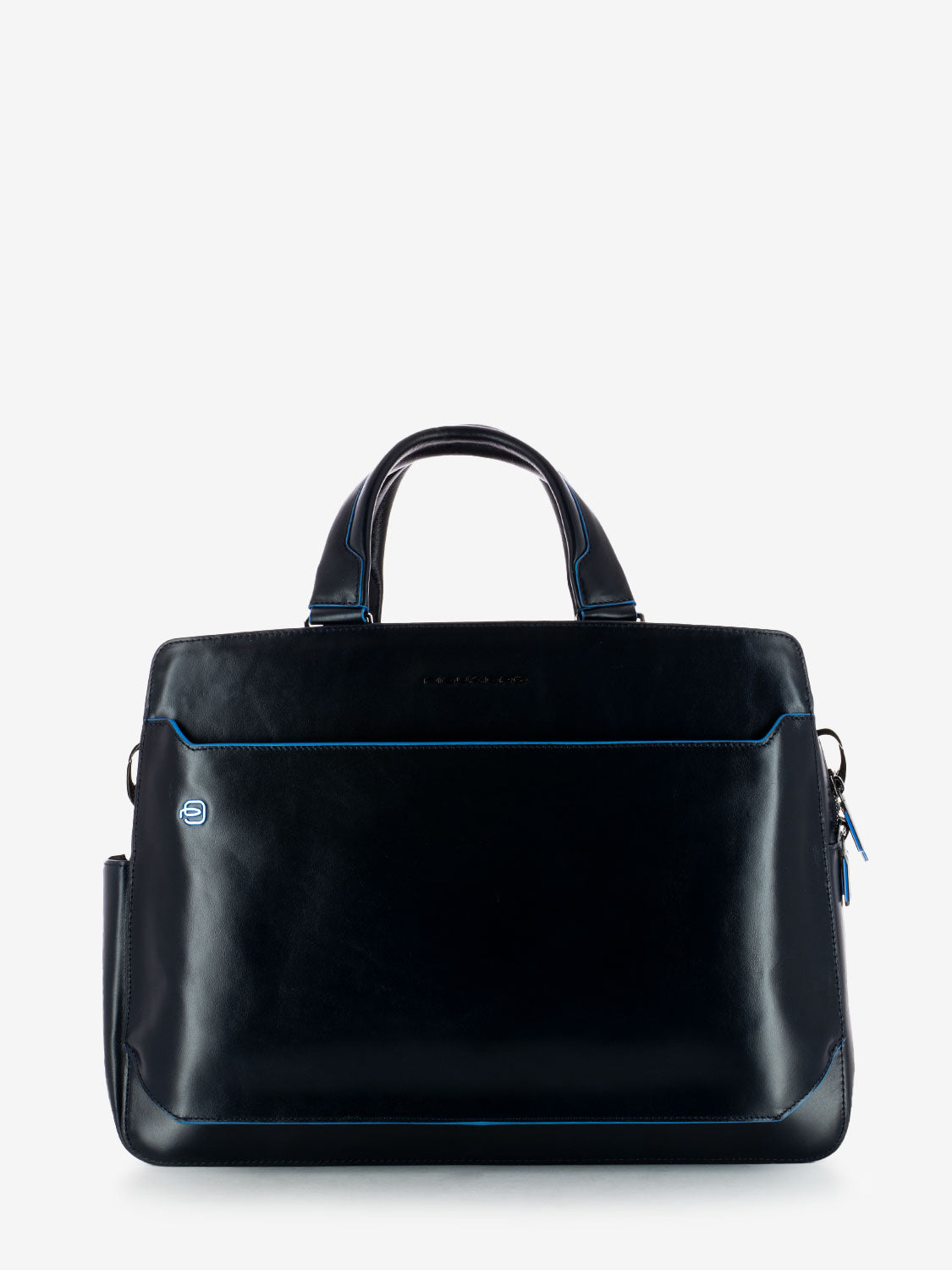 15.6'' laptop bag with two blue handles