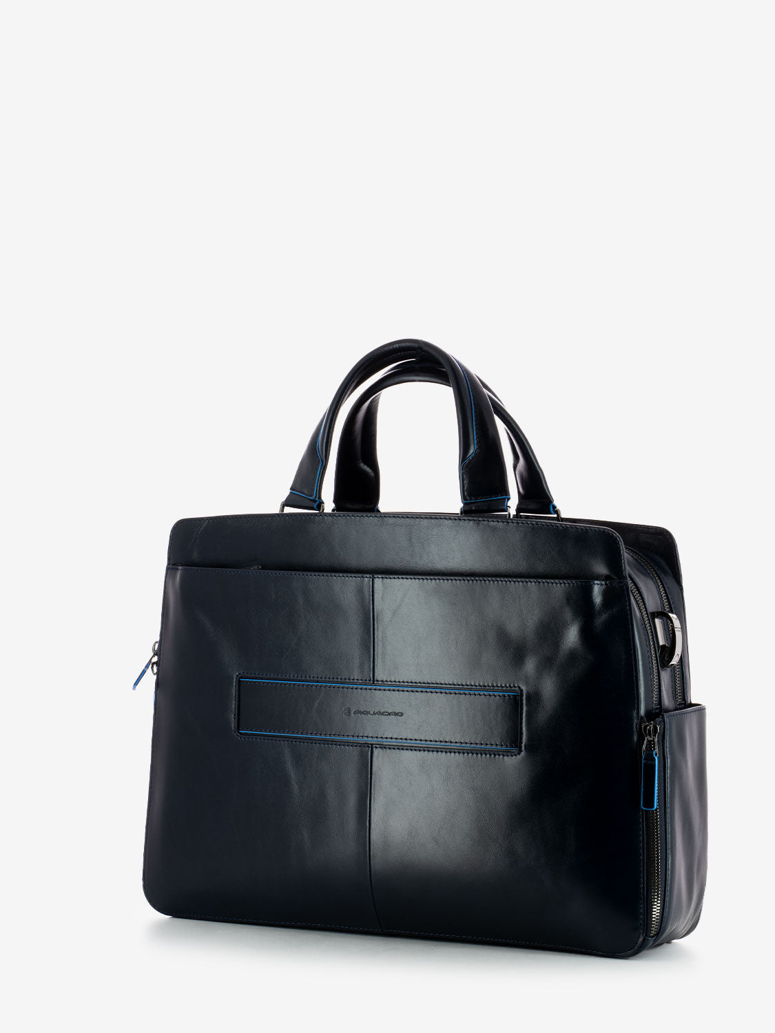15.6'' laptop bag with two blue handles