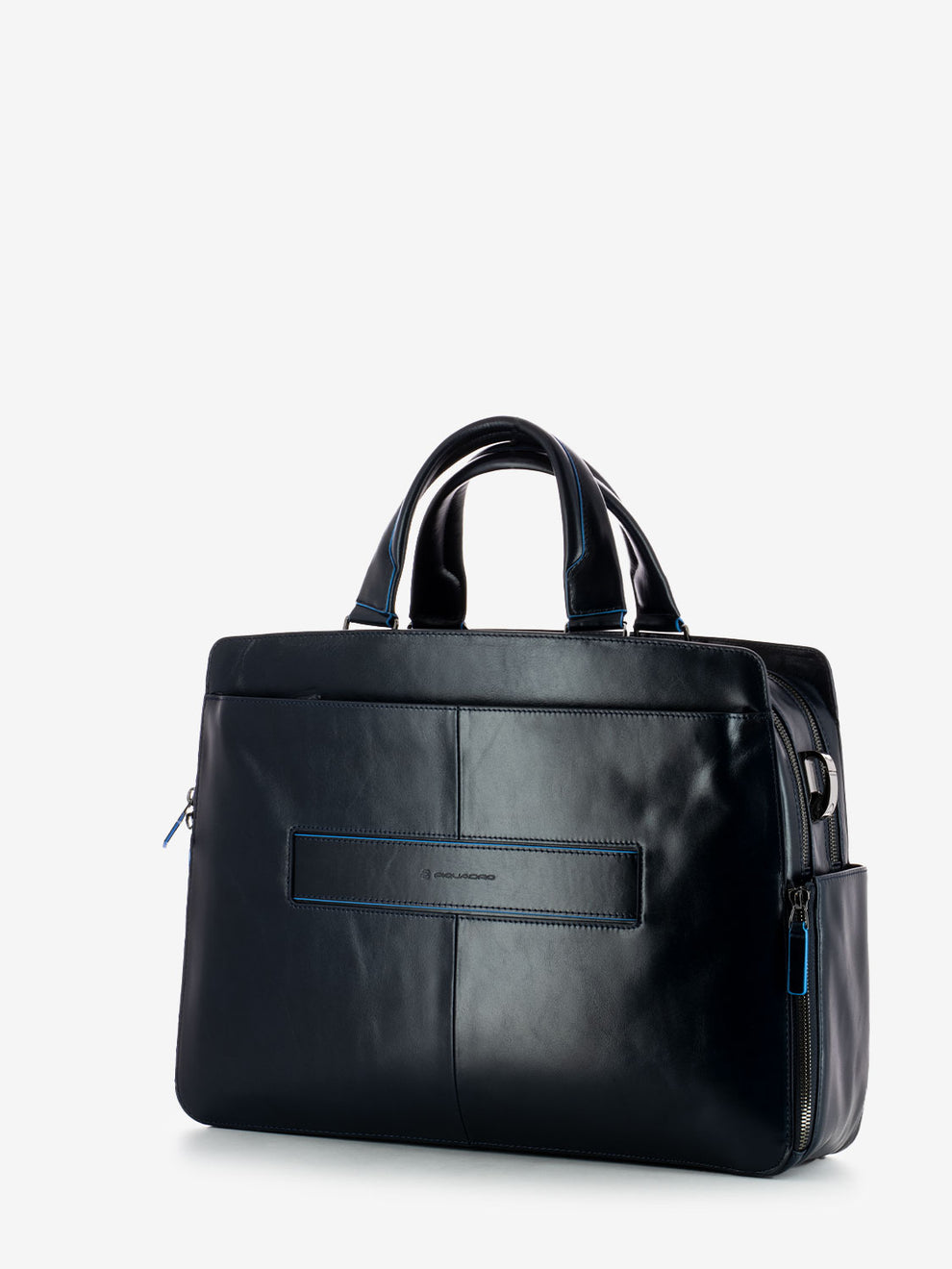 15.6'' laptop bag with two blue handles