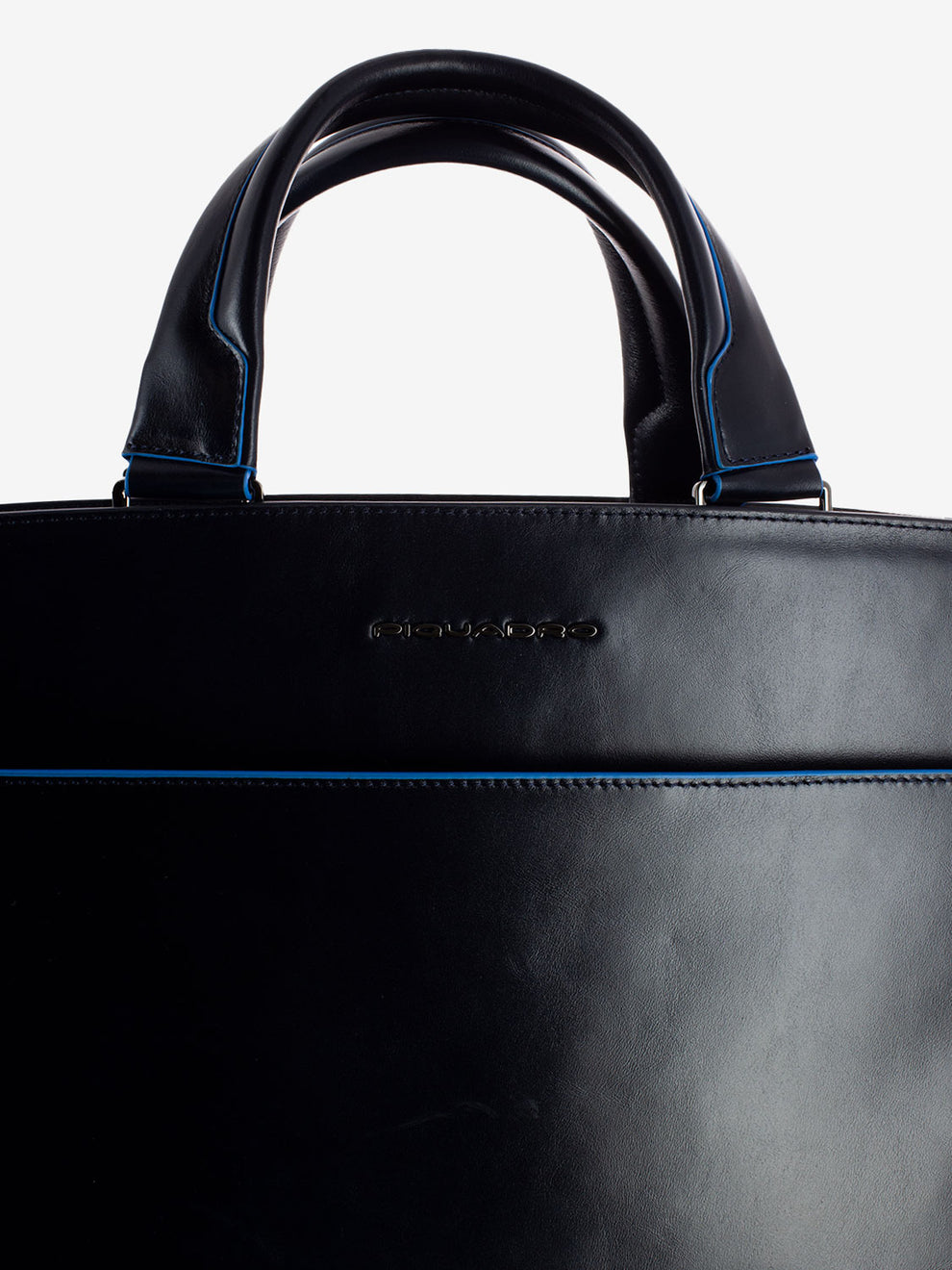 15.6'' laptop bag with two blue handles