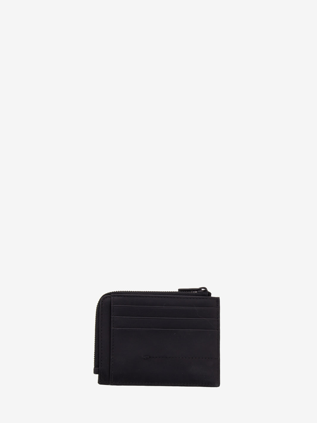 Porta carte di credito in pelle nero
