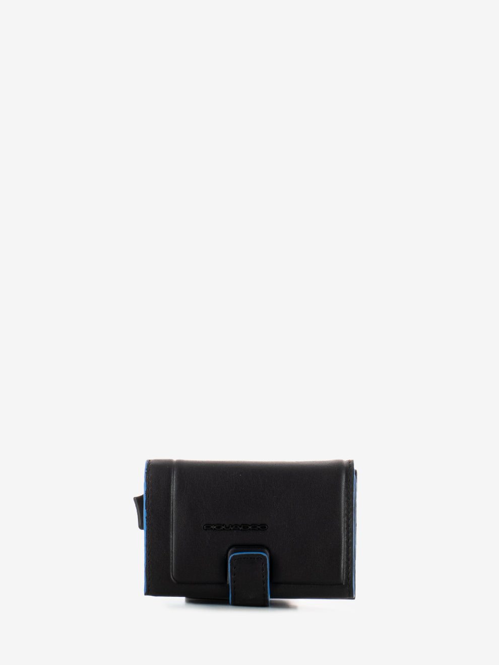 Portacarte di credito in metallo nero