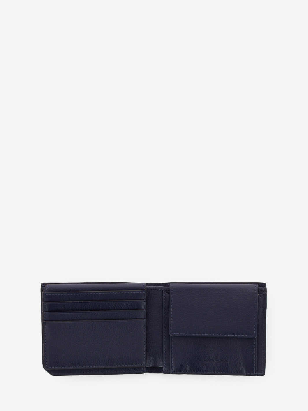 Portafogli RFID in pelle blu