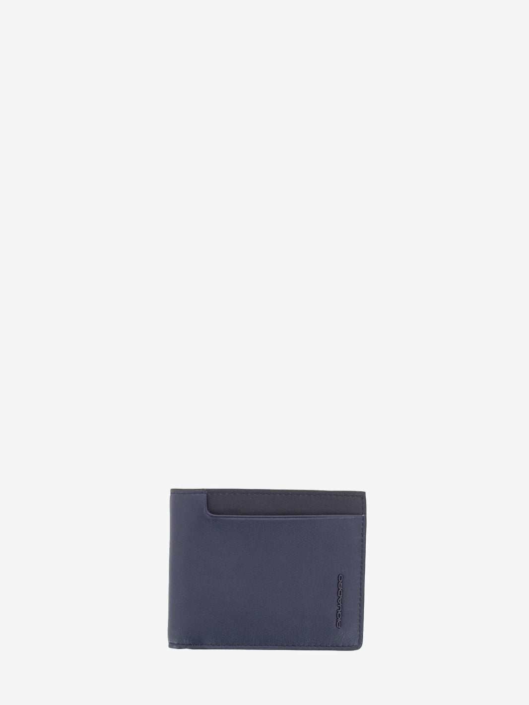 Portafoglio con porta documenti rimovibile blu