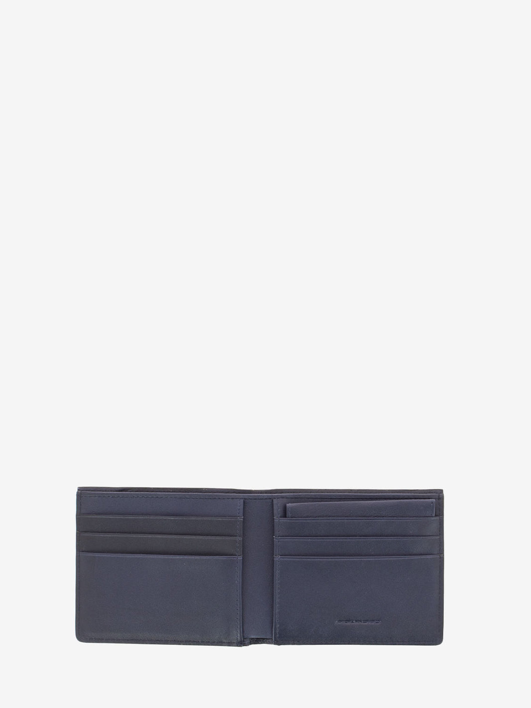 Portafoglio con porta documenti rimovibile blu