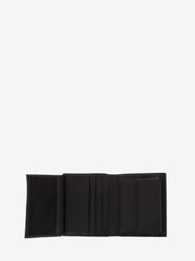 PIQUADRO - Portafoglio da uomo verticale con portamonete grigio / nero