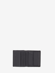 PIQUADRO - Portafoglio da uomo verticale con portamonete nero