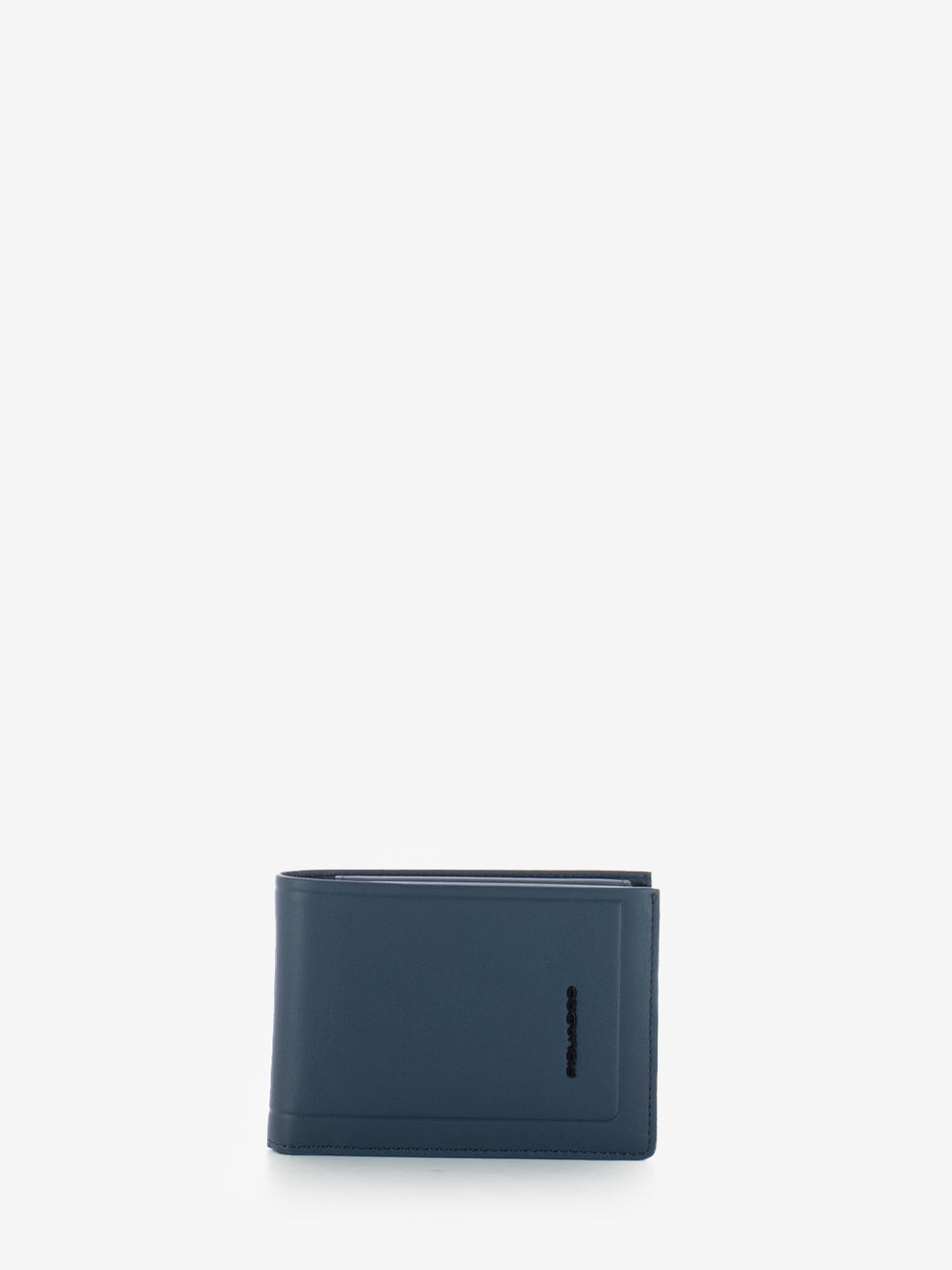 Leather wallet with coin and document holder aviation
