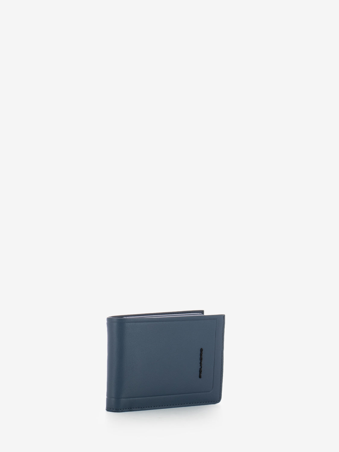 Leather wallet with coin and document holder aviation