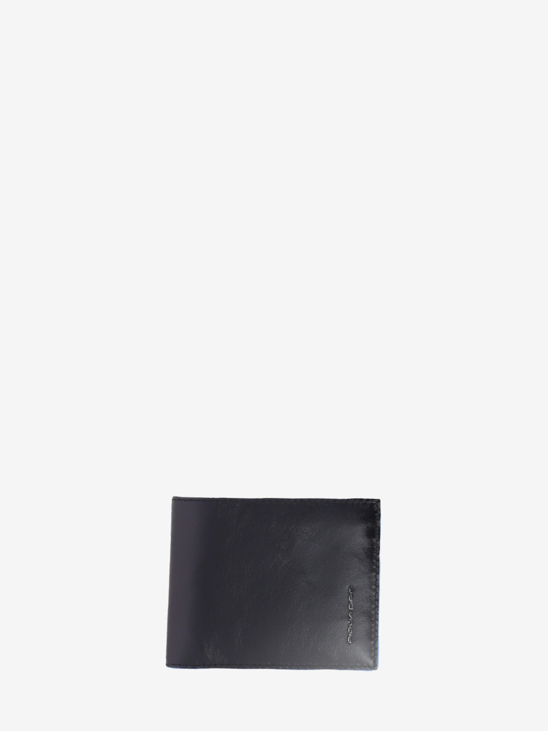 Leather wallet with black document holder insert