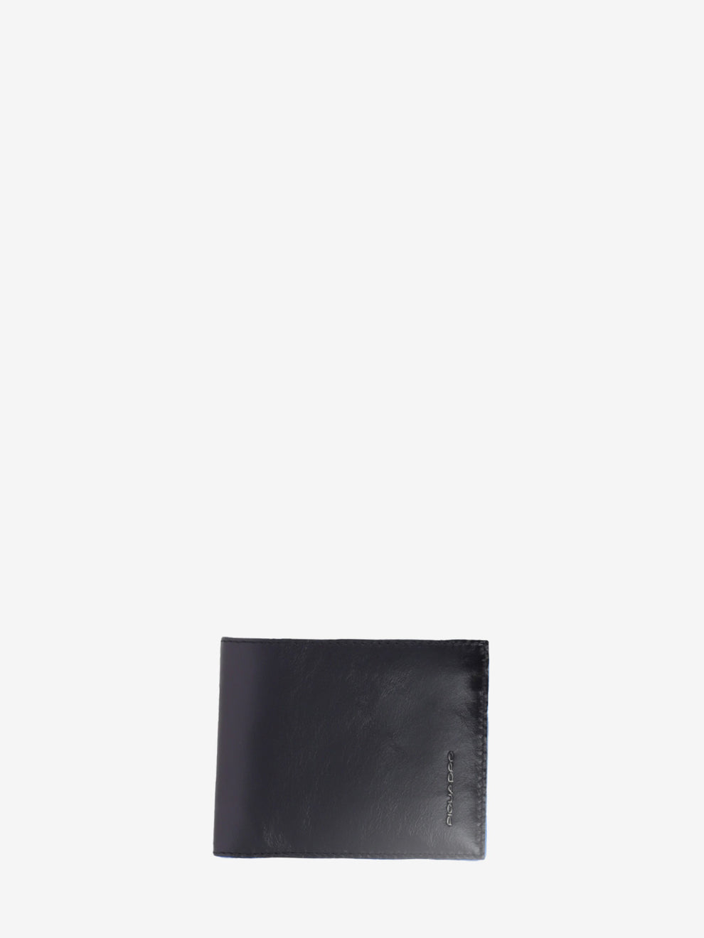 Leather wallet with black document holder insert