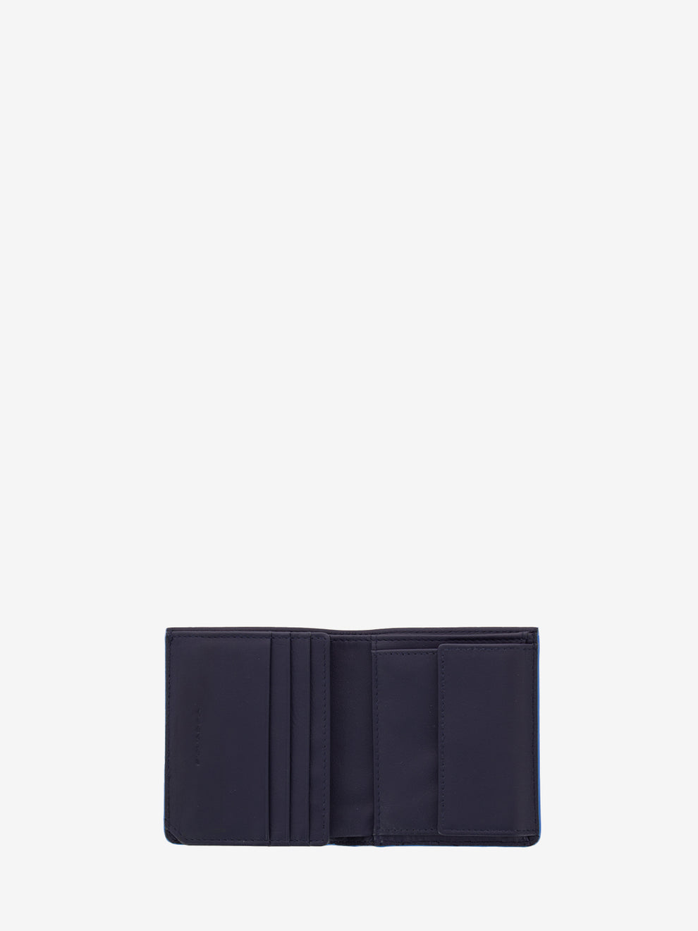 Portafoglio uomo verticale blu