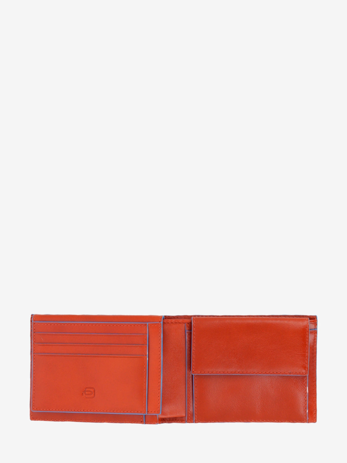 Wallet con portadocumenti a ribalta cuoio