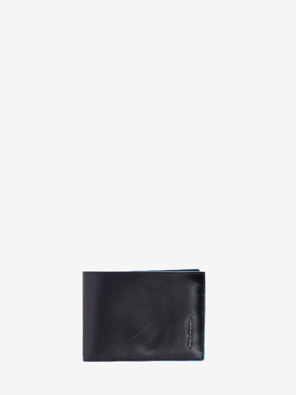 Wallet con porta documenti a ribalta nero