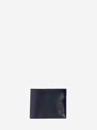 Wallet con portamonete blu