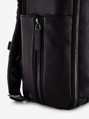 PIQUADRO - Zaino da viaggio personalizzabile PC 15'' pelle nero