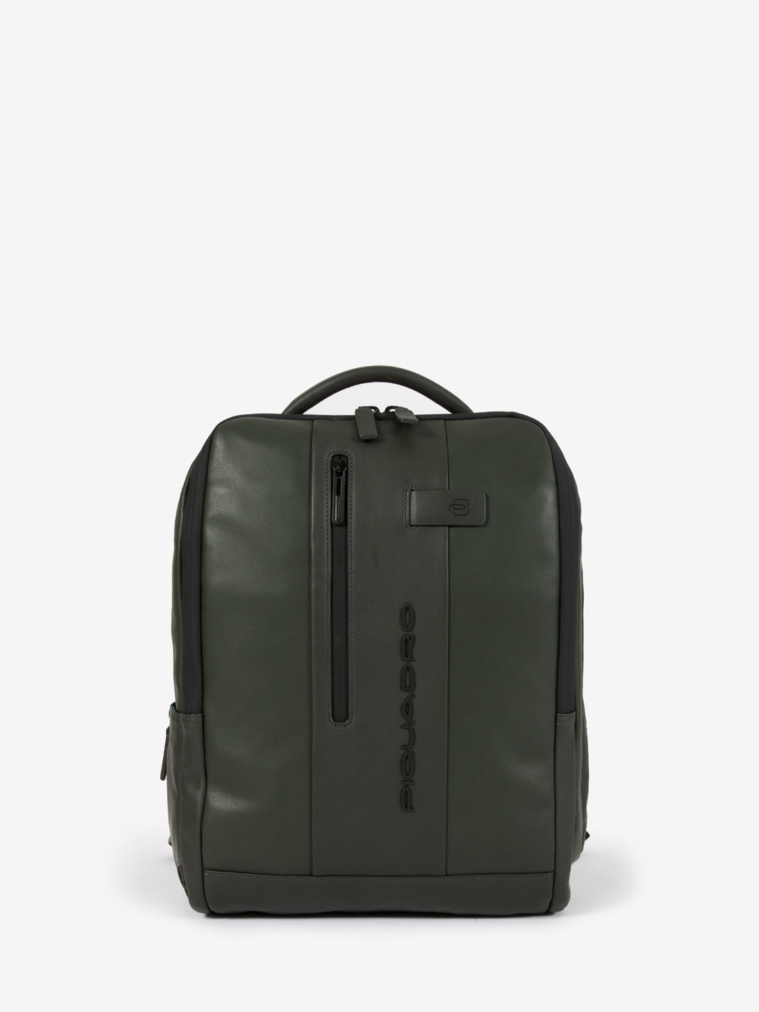 Zaino in pelle porta pc 14'' verde