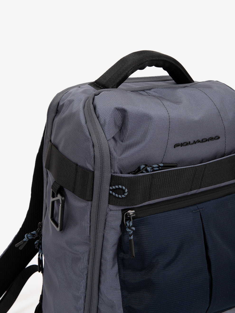 Zaino in tessuto porta pc 15'' grigio / blu
