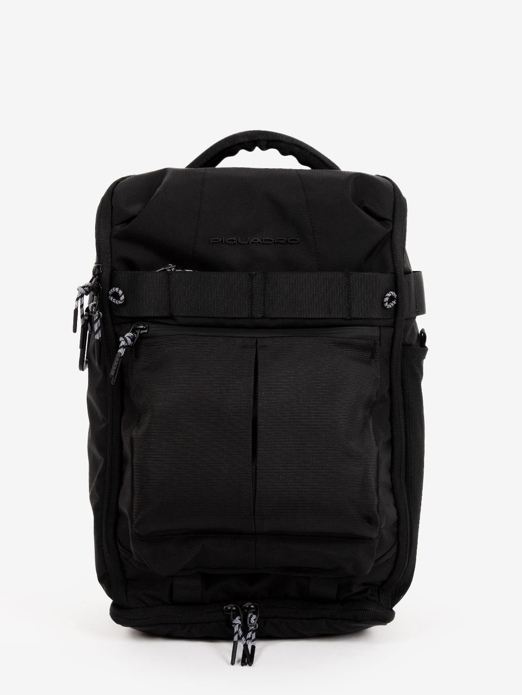 Black 15'' laptop fabric backpack 