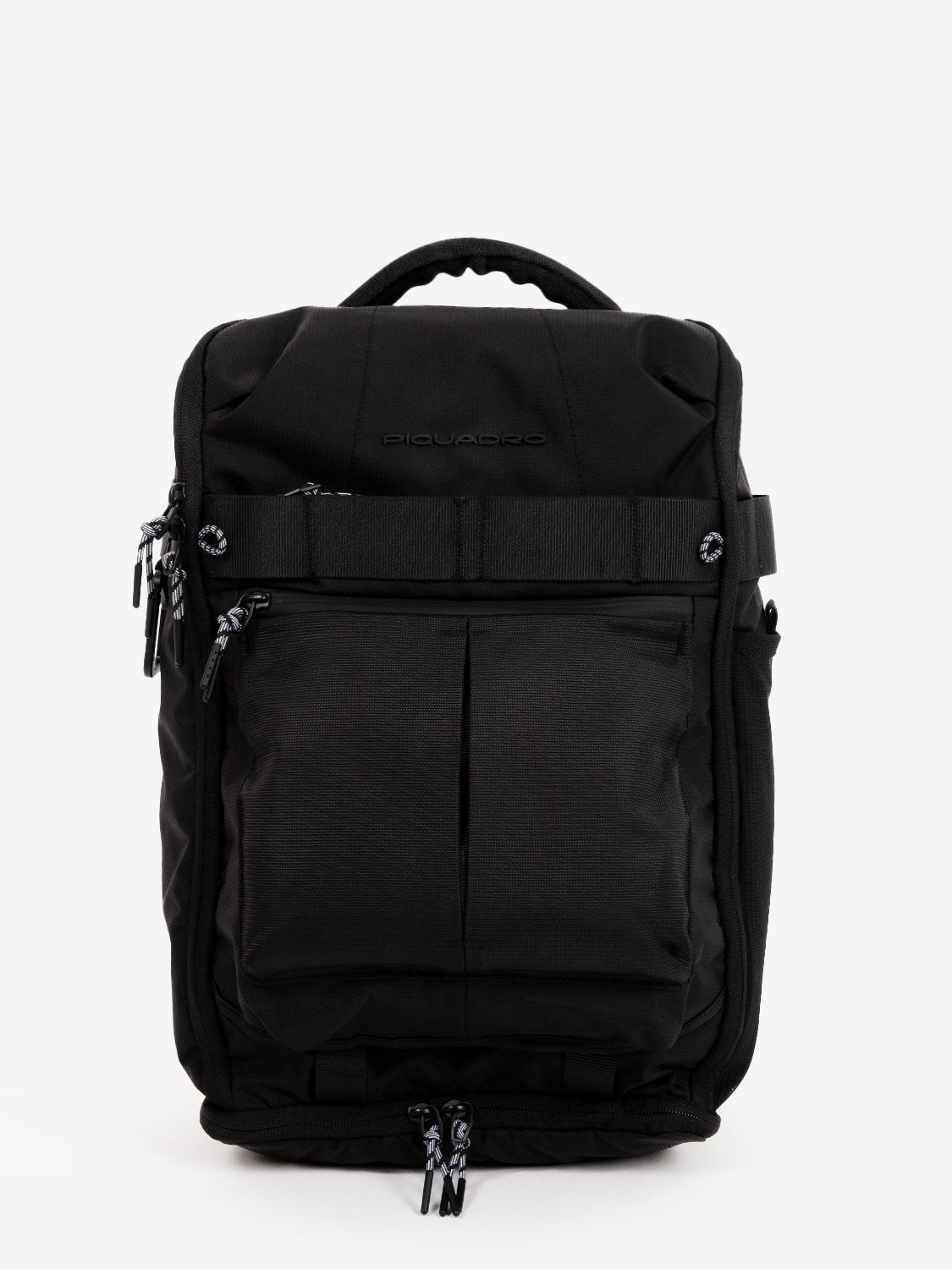Zaino in tessuto porta pc 15'' nero