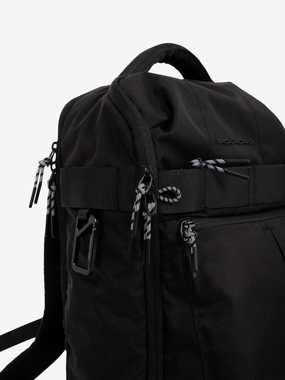 Zaino in tessuto porta pc 15'' nero